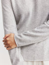 Essential Cashmere Crew Sweater - Grey Melange