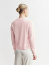 Essential Cashmere V Cardigan - Powder Pink