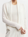 Essential Cashmere Featherweight Cardigan - Cream