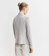 Essential Cashmere Featherweight Cardigan - Grey Melange