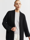 Luxe Cashmere Cardigan - Black