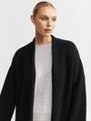 Luxe Cashmere Cardigan - Black