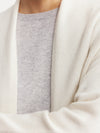 Luxe Cashmere Cardigan - Cream