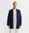 Luxe Cashmere Cardigan - Navy