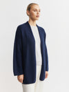 Luxe Cashmere Cardigan - Navy