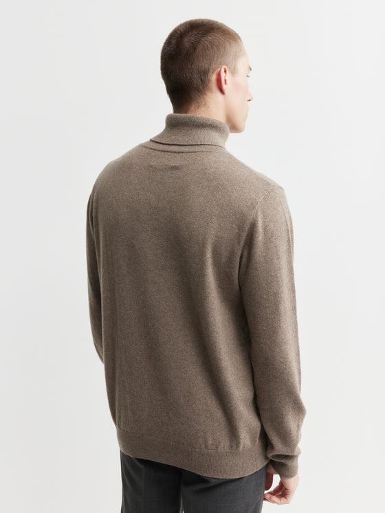 Mens Cashmere Rollneck Sweater