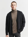 Mens Relaxed Cashmere Cardigan