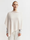 Cashmere Poncho - Soft Peach