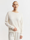 Essential Cashmere Relaxed Crewneck - Cream