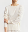 Essential Cashmere Relaxed Crewneck - Cream