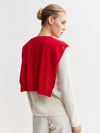 Cashmere Sweater Scarf - Red