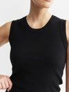 Cashmere Tank - Black