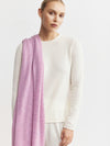 Cashmere Travel Wrap & Bag - Lilac Melange