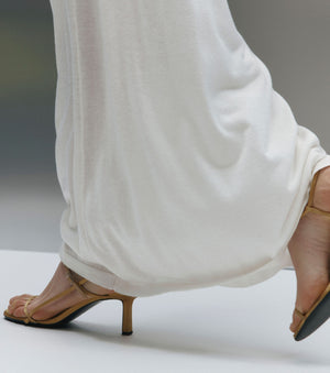 Fine Cashmere Skirt - Ivory