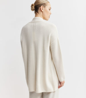 Luxe Cashmere Cardigan - Cream