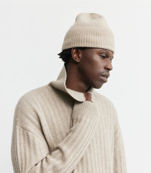 Cashmere Chunky Polo - Birch