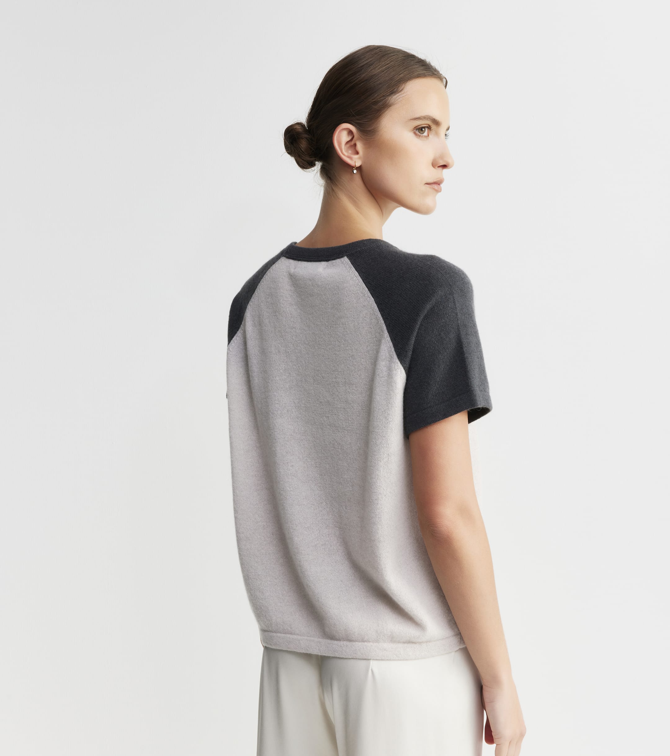 Cashmere Two Tone Tee