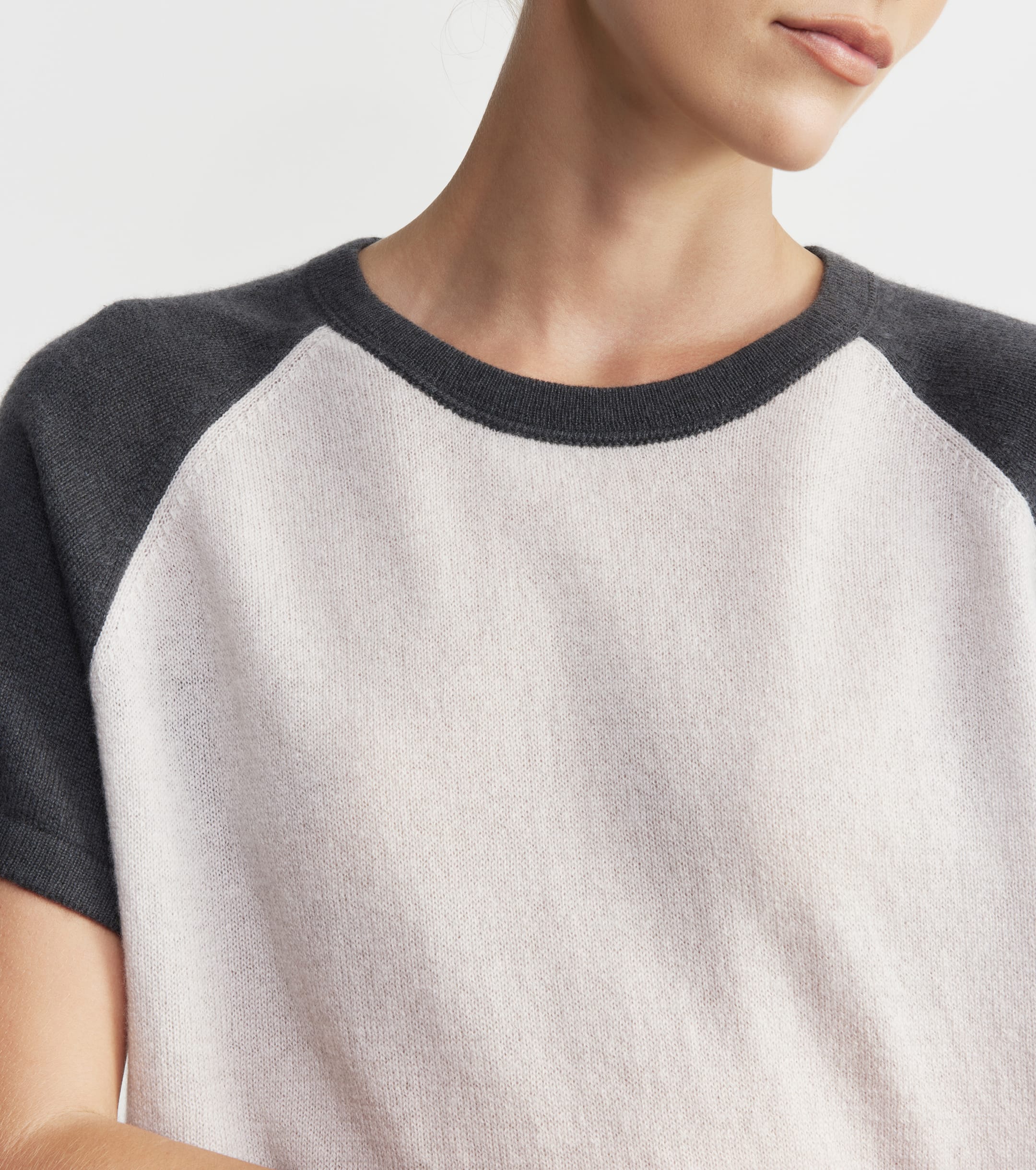 Cashmere Two Tone Tee