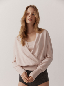  Cashmere Ballet Sweater - Pale Pink