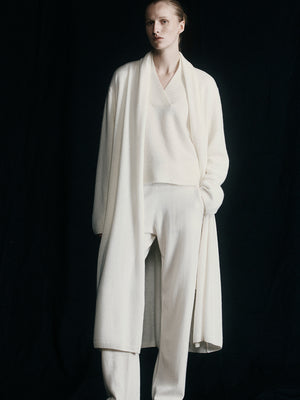 Cashmere Trouser - Cream